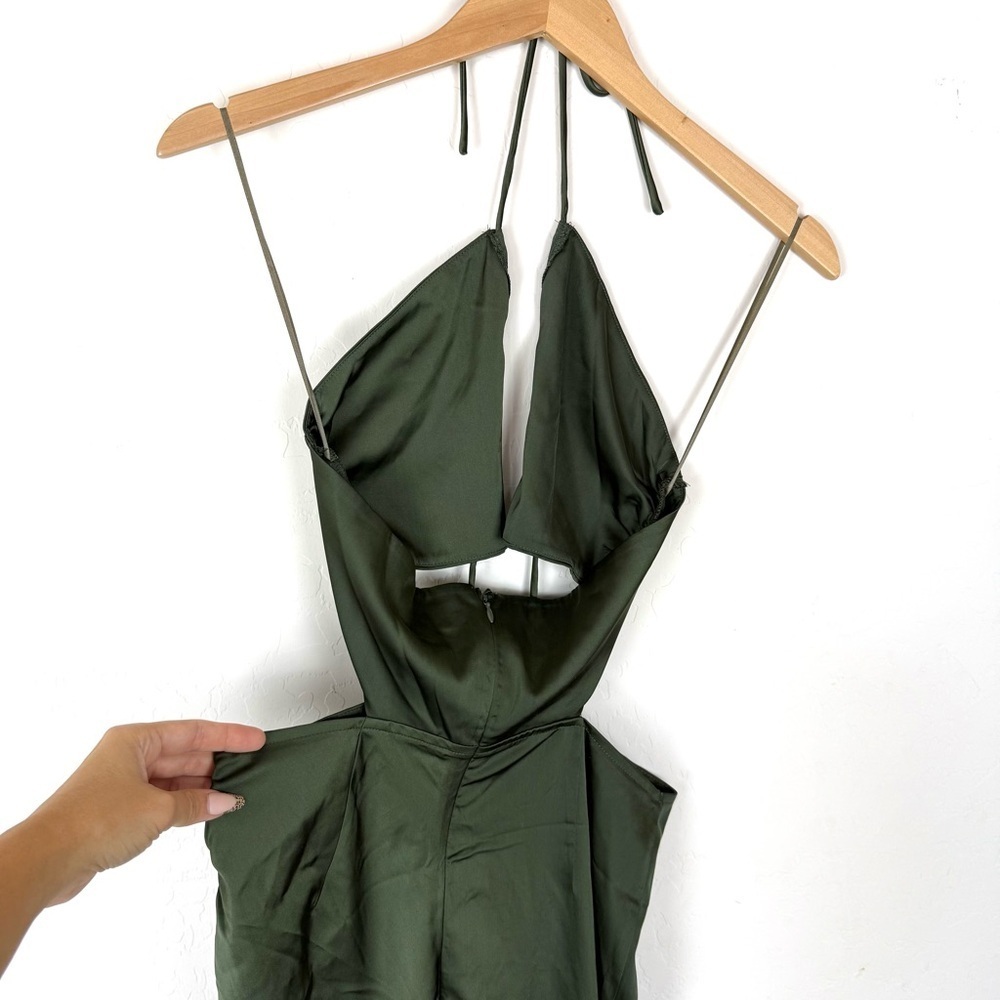 NWT ACOA Paradise Olive Dress - Picture 10 of 11